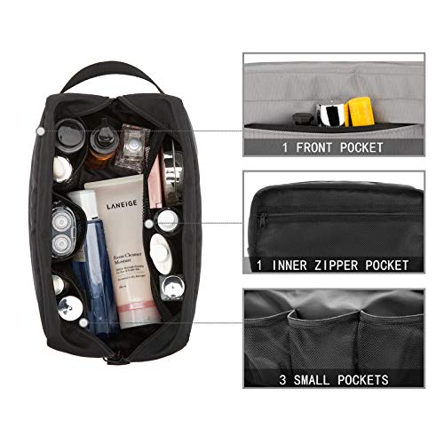 Vorspack Toiletry Bag Hanging Dopp Kit for Men Water Resistant Shaving Bag wi...