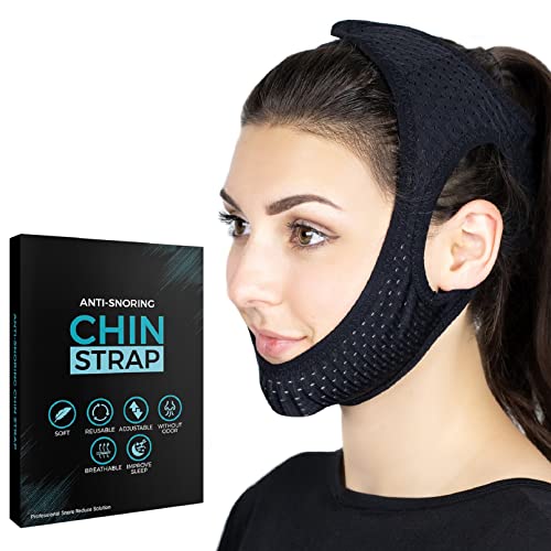Chin Straps for Snoring, Anti Snoring Chin Strap Devices, Vosaro Jaw Strap fo...