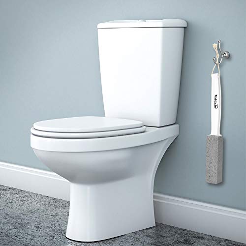 Vridale Pumice Stone Toilet Bowl Cleaner with Extra Long Handle Pumice Stone ...
