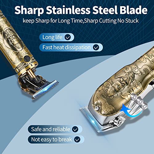 Vsmooth Professional Hair Clippers for Men Zero Gapped Trimmer Cordless Barbe...