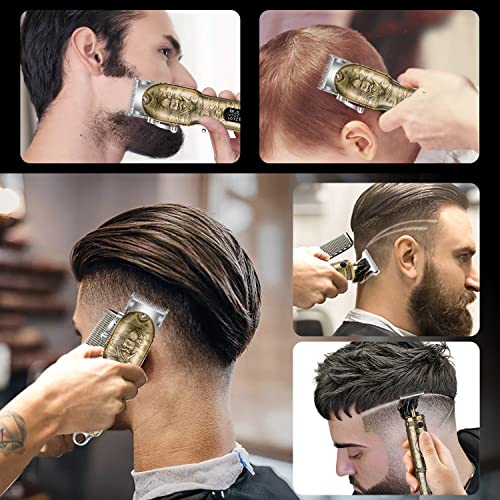 Vsmooth Professional Hair Clippers for Men Zero Gapped Trimmer Cordless Barbe...