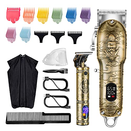 Vsmooth Professional Hair Clippers for Men Zero Gapped Trimmer Cordless Barbe...