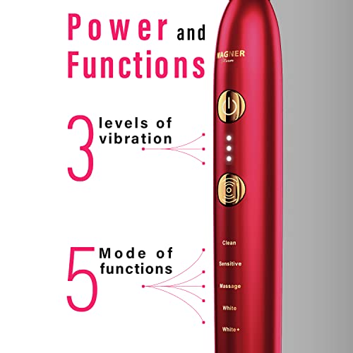 Wagner & Stern WHITEN+ Edition. Smart Electric Toothbrush with Pressure Senso...