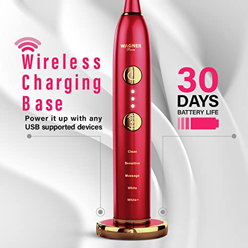 Wagner & Stern WHITEN+ Edition. Smart Electric Toothbrush with Pressure Senso...