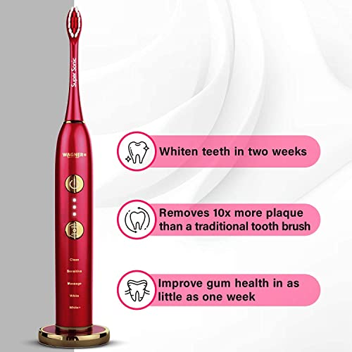 Wagner & Stern WHITEN+ Edition. Smart Electric Toothbrush with Pressure Senso...