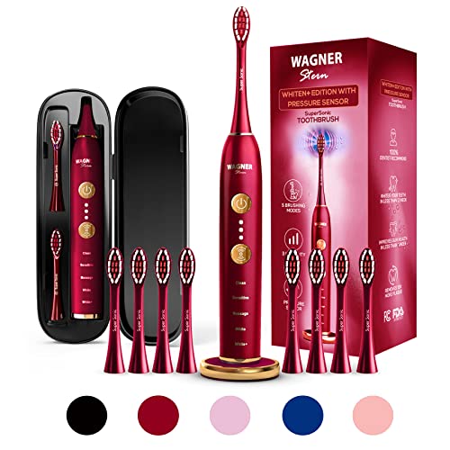 Wagner & Stern WHITEN+ Edition. Smart Electric Toothbrush with Pressure Senso...