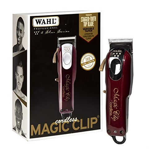 Wahl Professional - 5-Star Cord/Cordless Magic Clip #8148-90+ Minute Run Time...