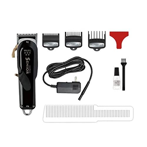 Wahl Professional 5 Star Series Cordless Senior Clipper with Adjustable Blade...
