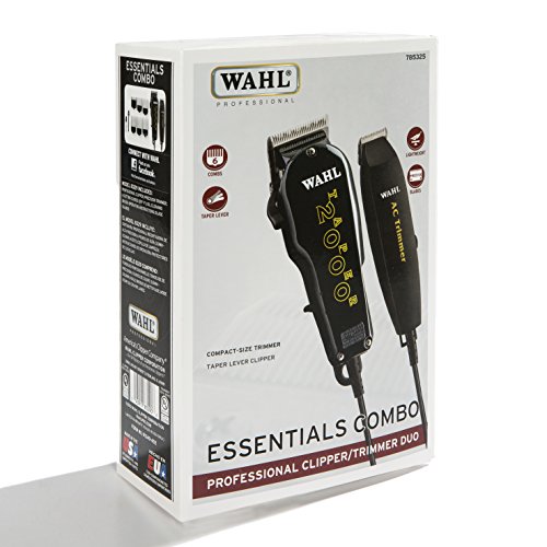 Wahl Professional Essentials Combo with Taper 2000 Clipper and AC Trimmer for...