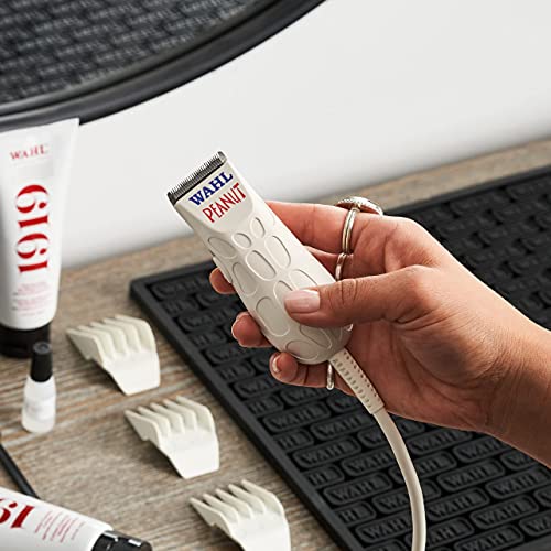 Wahl Professional White Peanut Hair and Beard Clipper Trimmer with a Powerful...
