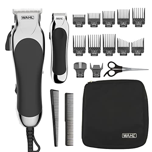 Wahl Clipper Deluxe Chrome Pro, Complete Hair and Beard Clipping and Trimming...