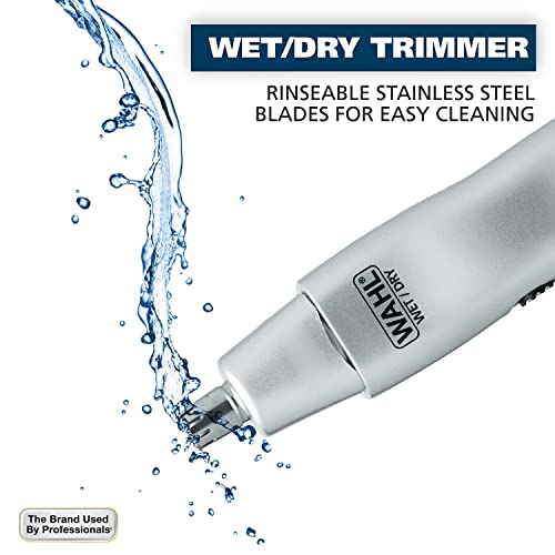 Wahl Ear, Nose, & Brow Trimmer Clipper – Painless Eyebrow & Facial Hair Trimm...