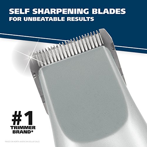 Wahl Groomsman Battery Operated Beard Trimming kit for Mustaches, Hair, Nose ...