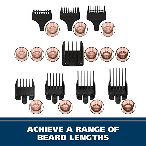 Wahl Groomsman Battery Operated Beard Trimming kit for Mustaches, Hair, Nose ...