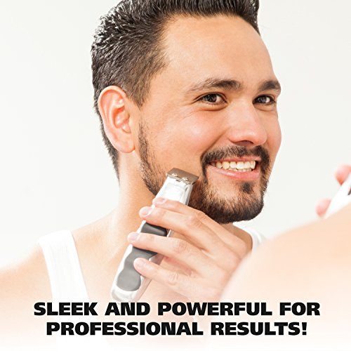 Wahl Groomsman Battery Operated Beard Trimming kit for Mustaches, Hair, Nose ...