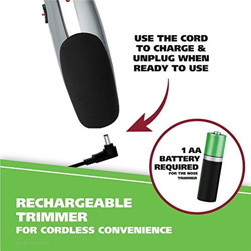 Wahl Groomsman Rechargeable Beard Trimming kit for Mustaches, Hair, Nose Hair...