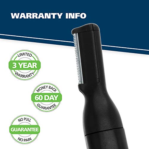 Wahl Lithium Two-In-One Pen Detail Trimmer for Nose, Ear, Neckline, Eyebrow, ...