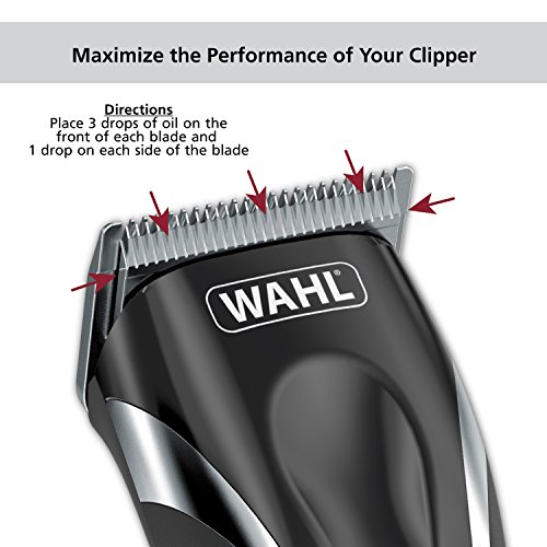 Wahl Premium Hair Clipper Blade Lubricating Oil for Clippers, Trimmers, & Bla...