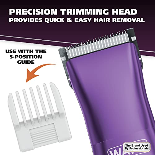 Wahl Pure Confidence Rechargeable Electric Trimer, Shaver, & Detailer for Smo...