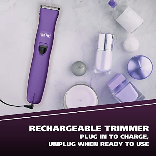 Wahl Pure Confidence Rechargeable Electric Trimer, Shaver, & Detailer for Smo...