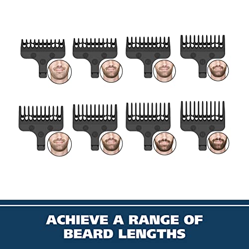 Wahl Stainless Steel Lithium Ion 2.0+ Beard Trimmer for Men - Electric Shaver...