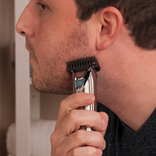 Wahl Stainless Steel Lithium Ion 2.0+ Beard Trimmer for Men - Electric Shaver...