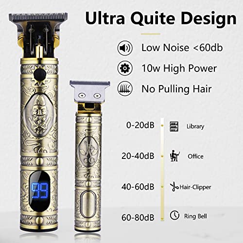WAHLSA Professional Hair Trimmr Zero Gapped Detail Beard Shaver Barbershop Ba...