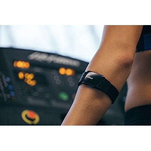 Wahoo Fitness TICKR FIT Heart Rate Monitor Armband, Bluetooth/ANT+ , Black
