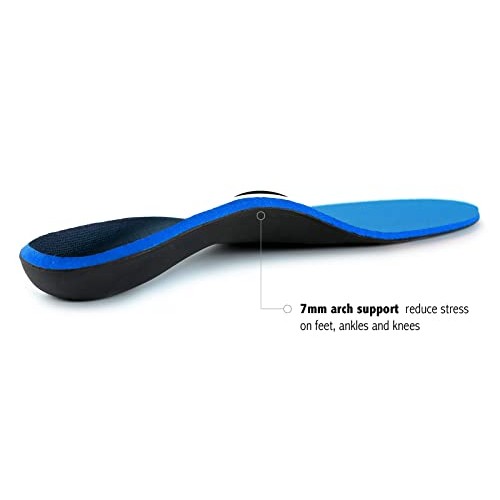 Plantar Fasciitis Feet Insoles Arch Supports Orthotics Inserts for Flat Feet,...