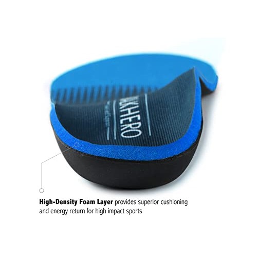 Plantar Fasciitis Feet Insoles Arch Supports Orthotics Inserts for Flat Feet,...