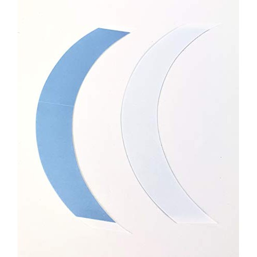 Lace Front Support Tape Super 5 inch Wide CC Contour. 1-pk = 24 pieces 3/4" X...