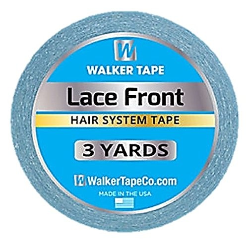 Walker Lace Front Tape-Double Sided 1/2" x 3 Yards (2 Pack)