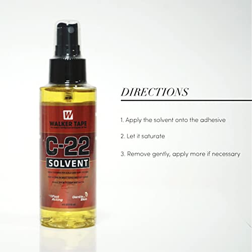 Walker Tape C-22 Solvent Spray Remover for Lace Wigs, Toupees, and Tape-in 10...