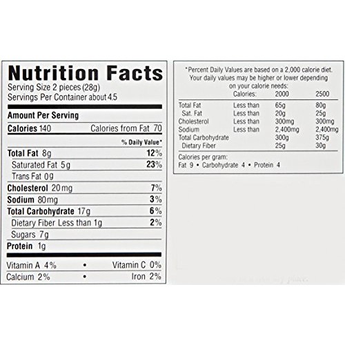 Walkers Shortbread Chocolate Chip Shortbread Cookies, 4.4 Ounce Box (Pack of 4)