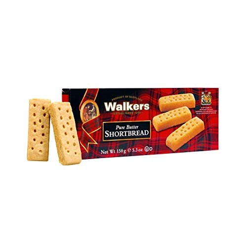 Walkers Shortbread Fingers, 5.3 Oz, Pack of 6