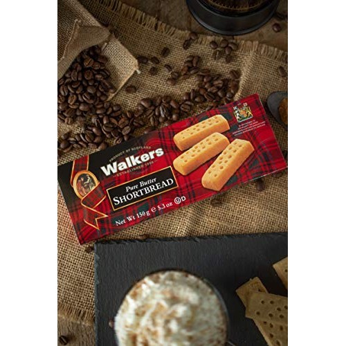 Walkers Shortbread Fingers, 5.3 Oz, Pack of 6