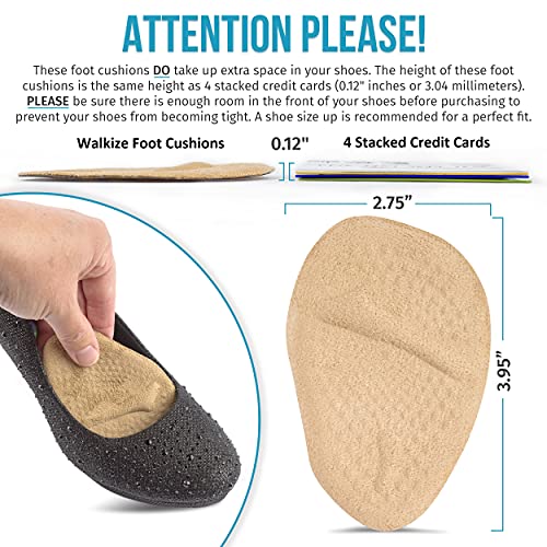 Metatarsal Pads | Metatarsal Pads for Women | Ball of Foot Cushions (2 Pairs ...