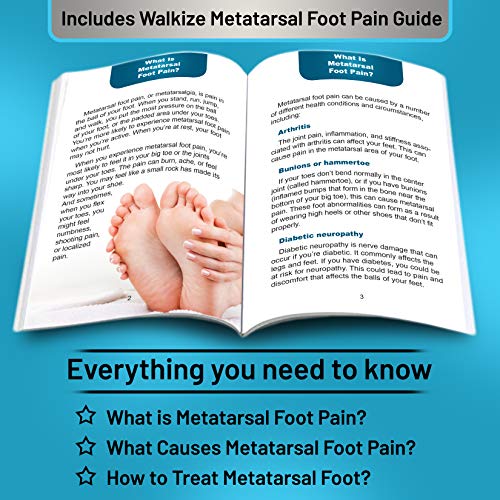 Metatarsal Pads | Metatarsal Pads for Women | Ball of Foot Cushions (2 Pairs ...