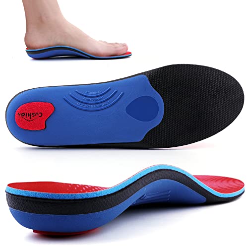 Walkomfy Heavy Duty Support Pain Relief Orthotics - 210+ lbs Plantar Fasciiti...