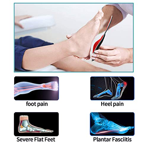 Walkomfy Pain Relief Orthotics, Plantar Fasciitis Arch Support Insoles Shoe I...