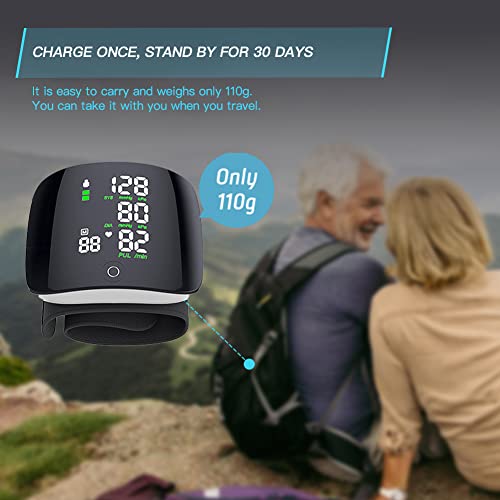 Blood Pressure Monitor with Speaker, Blood Pressure Machine Have Large LCD Di...