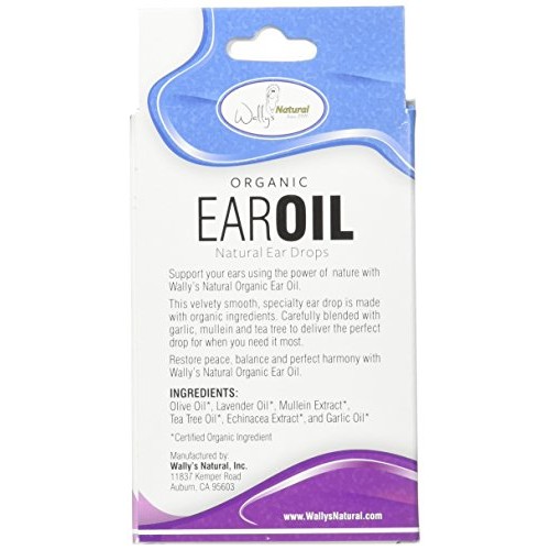 Wally's Natural Products Organic Ear Oil, 1 Fl. Oz