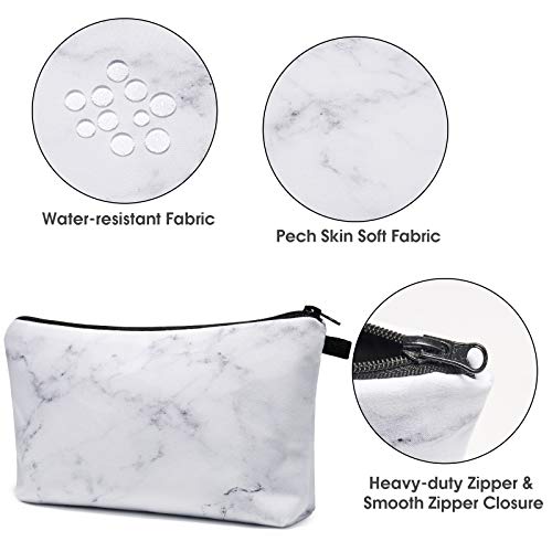 Makeup bag Cosmetic Bag Organizer Small Mini Makeup Pouch for Purse for Women...