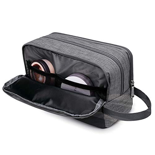 Toiletry Bag Small Nylon Dopp Kit Lightweight Shaving Bag for Men and Women (...