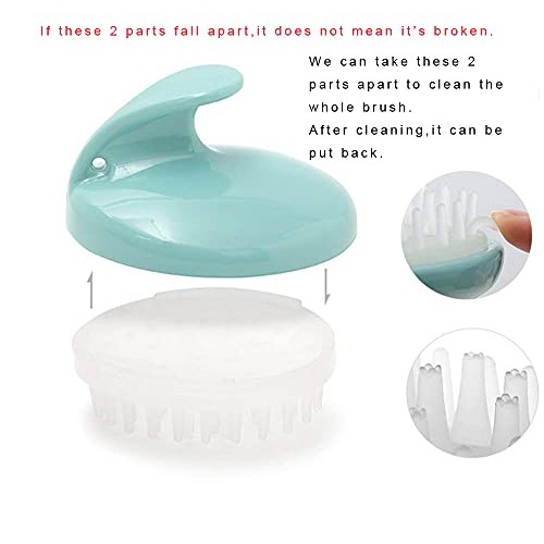 Vinerstar Manual Scalp Massagers Shampoo Massager Brush Hair Head Massager Sc...