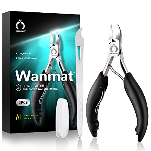 Toe Nail Clipper for Ingrown or Thick Toenails,Toenails Trimmer and Professio...