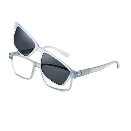 WANWAN Reading Glasses with Spring Hinges Men Women Reader Magnet Polarized S...