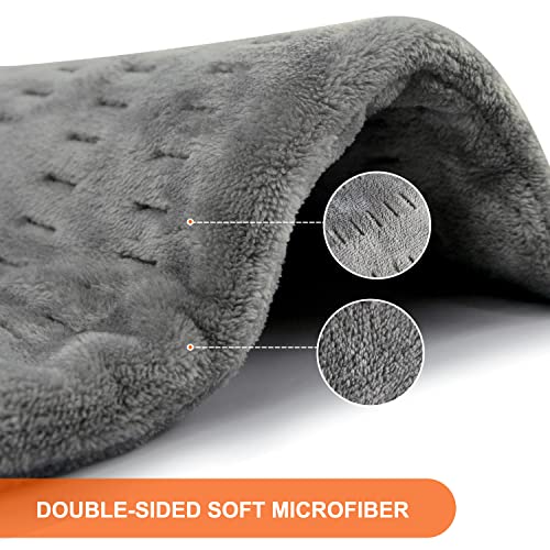 Heating Pad Ultra-Soft Large Electric Heating Pad with 2 Hours Auto Shut Off,...