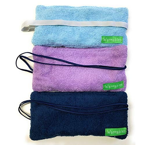 Warmables Eye Pillow Heat Pack soothes headaches, migraines, dry eye, stress ...
