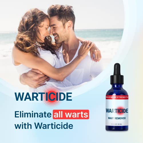 WARTICIDE Fast-Acting Wart Remover - Plantar and Genital Wart Treatment, Atta...